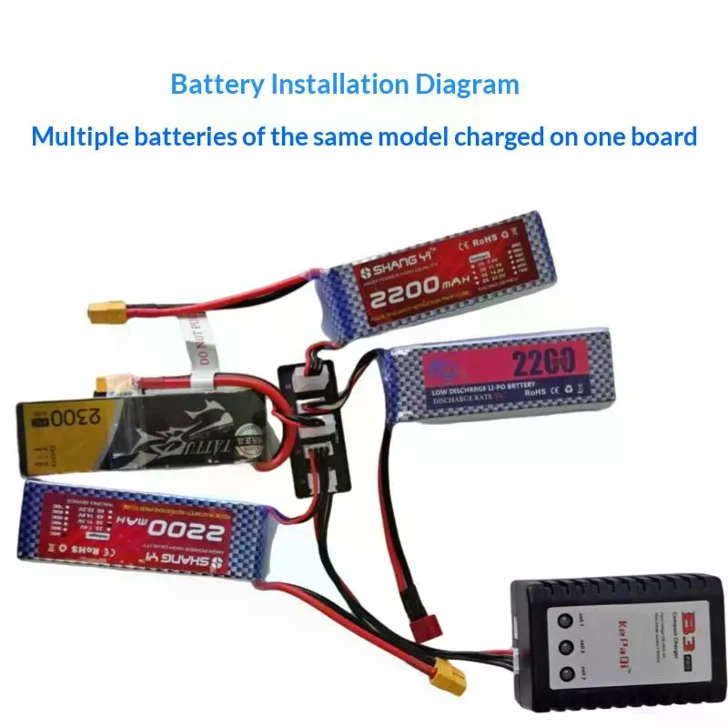 Pengisian Baterai Lipo Secara  - 12S Lipo Battery Balancing Board ulasan dan harga