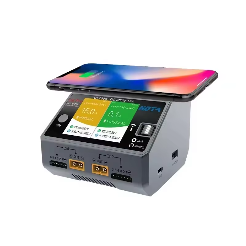 Pengisi Daya HOTA D6 Pro AC 20 - Hota D6 Pro Dual Lipo Charger ulasan dan harga