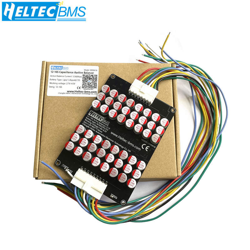 Heltec 16S 5A Kapasitor Aktif  - 12S Lipo Battery Balancing Board ulasan dan harga
