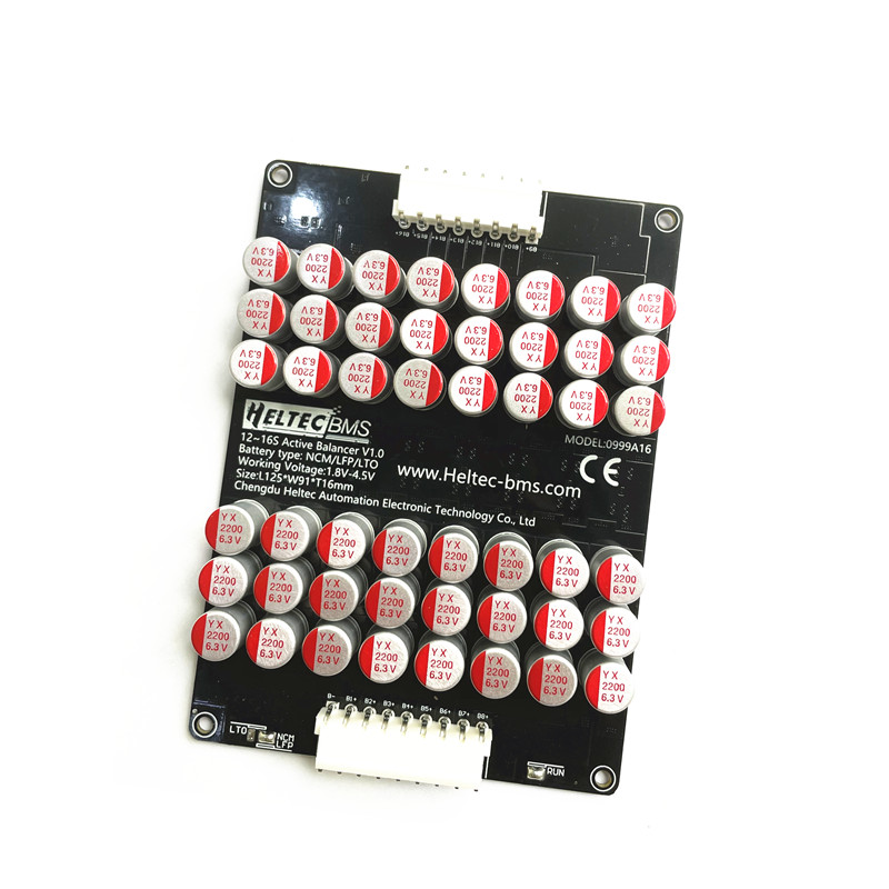 Heltec 16S 5A Kapasitor Aktif  - 12S Lipo Battery Balancing Board ulasan dan harga