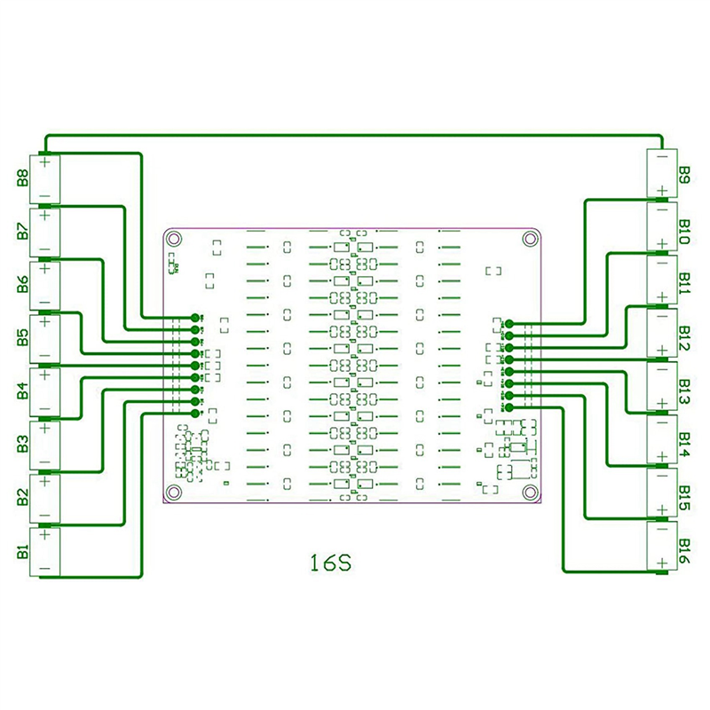 4X 12S 13S 14S 15S 16S Penyeim - 12S Lipo Battery Balancing Board ulasan dan harga